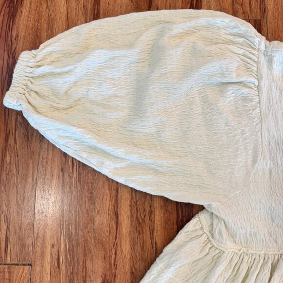 Free People Beach Get Obsessed Baby Doll Dress Off White Cream XL - Picture 6 of 7